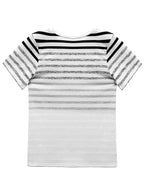Evelyn – T-Shirt Round Neck Short Sleeve Striped