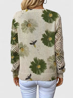 Maelynn™ – Floral Sweater for Timeless Elegance