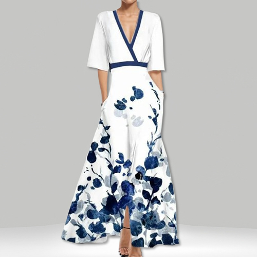 Elise™ - Elegant Floral Dress - Feel Confident